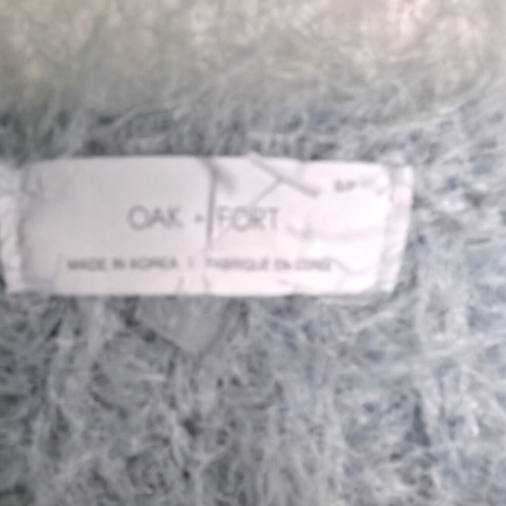 OAK + FORT Textured Sweater Small - Picture 2 of 3